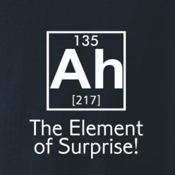 Ah element of surprise