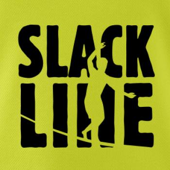 Slackline nápis