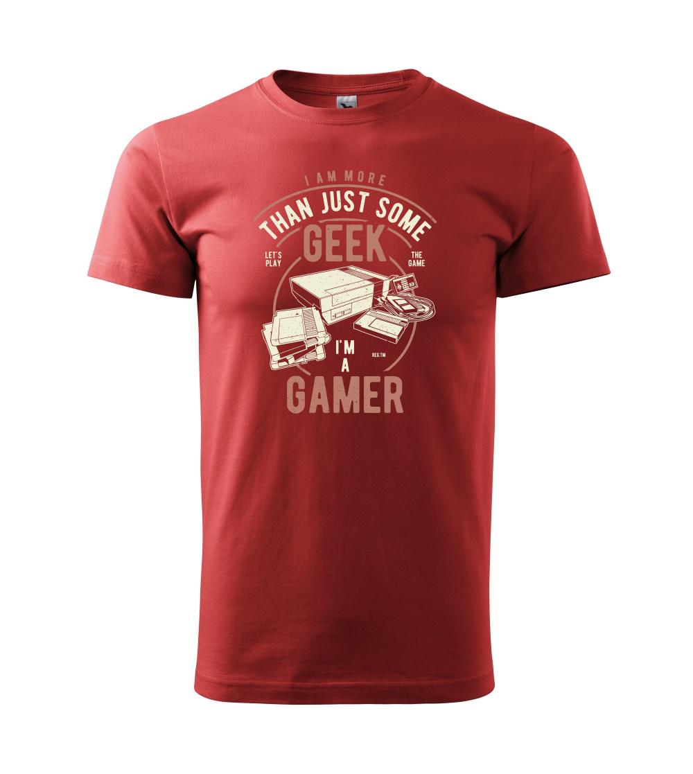 Tričká pre ajťákov - Geek Gamer - Klasické pánske tričko vyššej gramáže