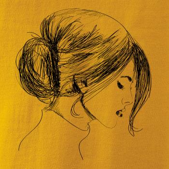 Ručne maľovaná žena Ručne maľovaná žena