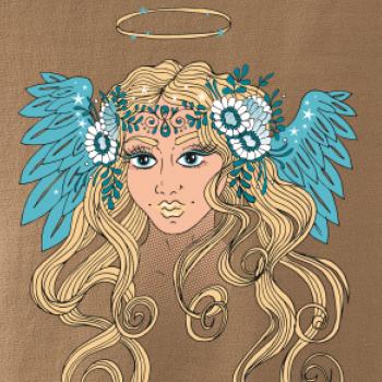 Anjel maľovaný - žena (Pecka design)