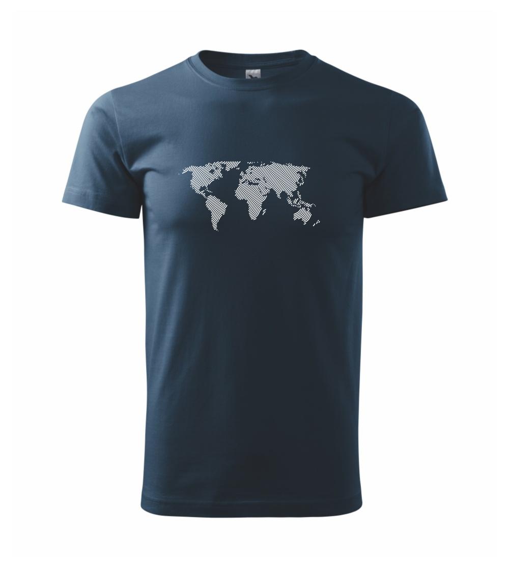 Mapa sveta odtlačok Mapa sveta odtlačok