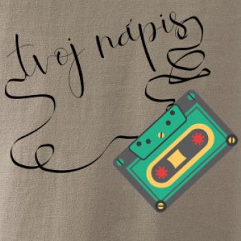 Stará kazeta - tvoj nápis