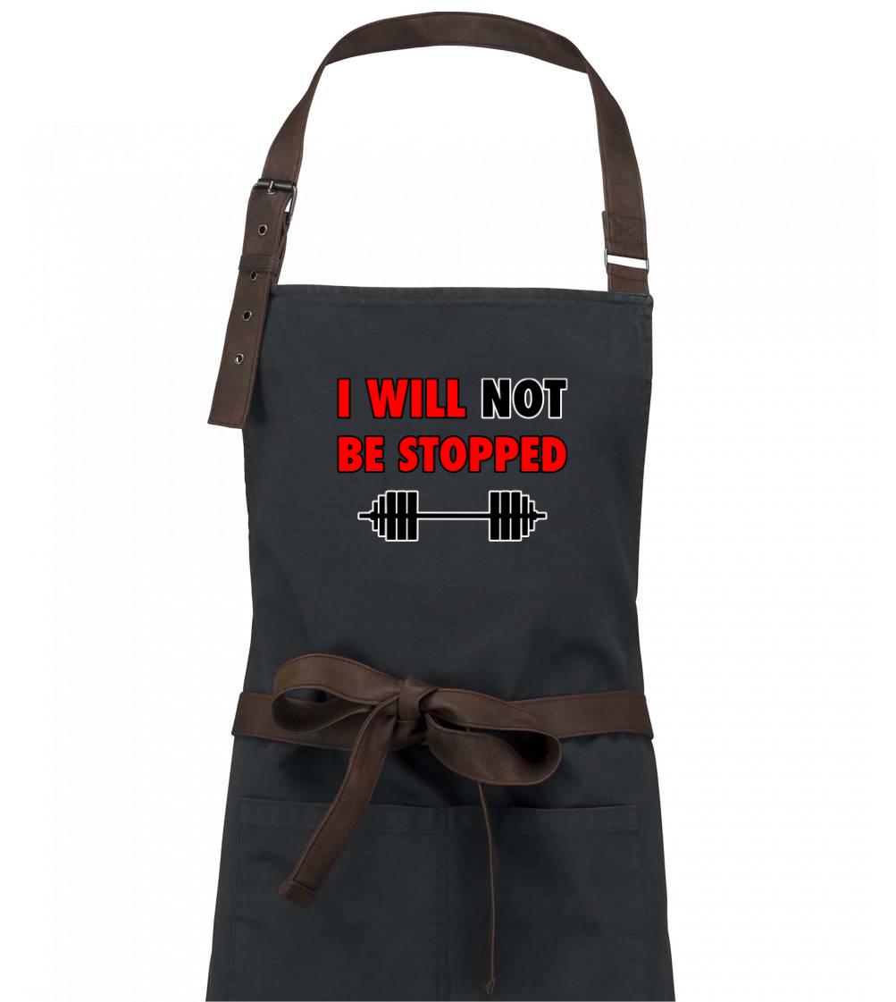 Posilňovani - I will not be stopped - Zástera Vintage