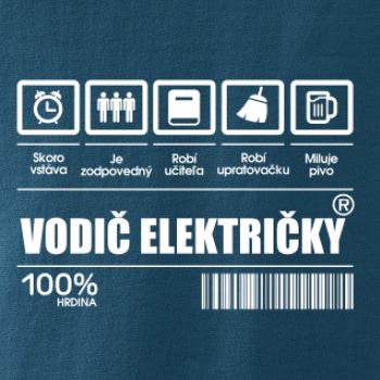 Čiarový kód - Vodič električky / vodička električky