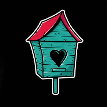 Farebná búdka pre vtáky