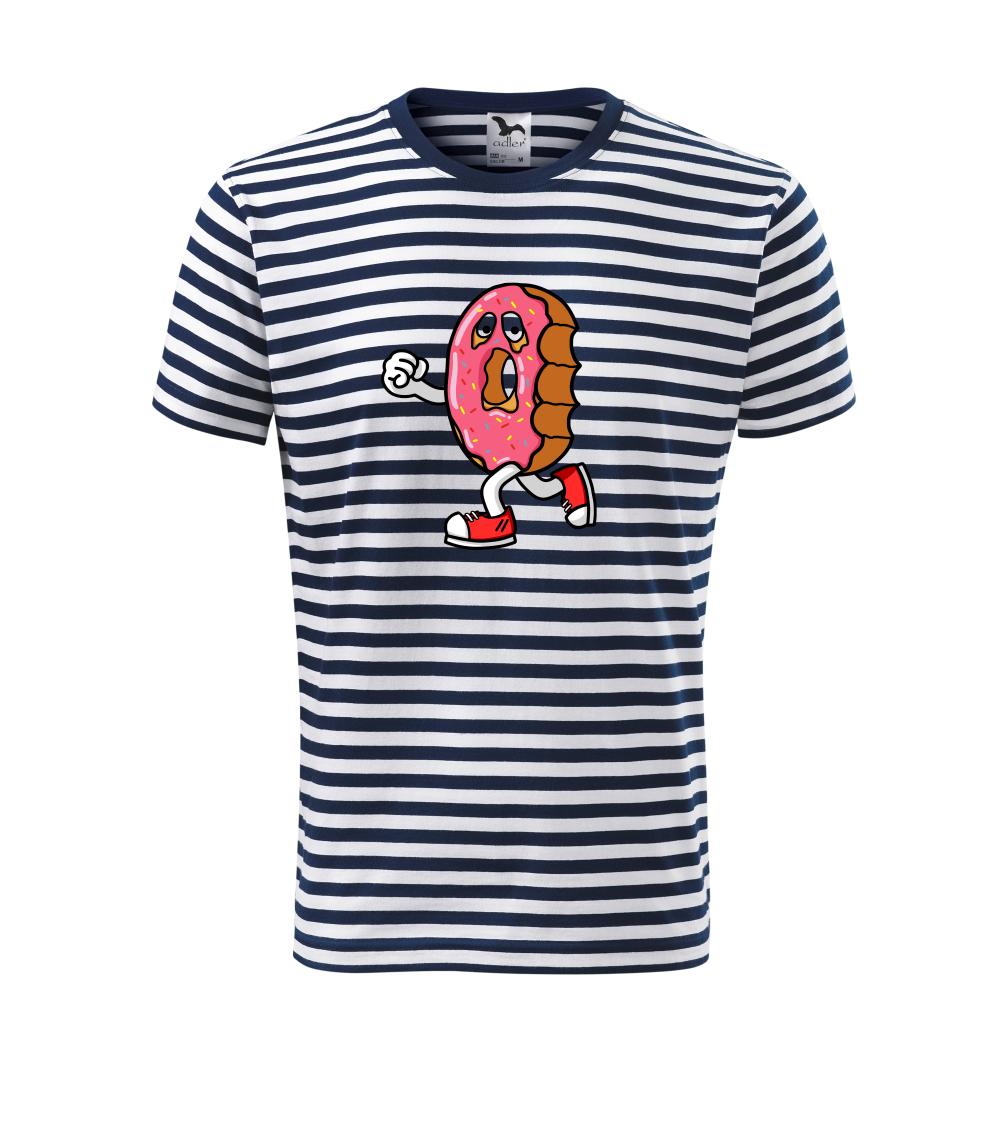 Grafické tričká - Zahryznutie donut - Tričko na vodu