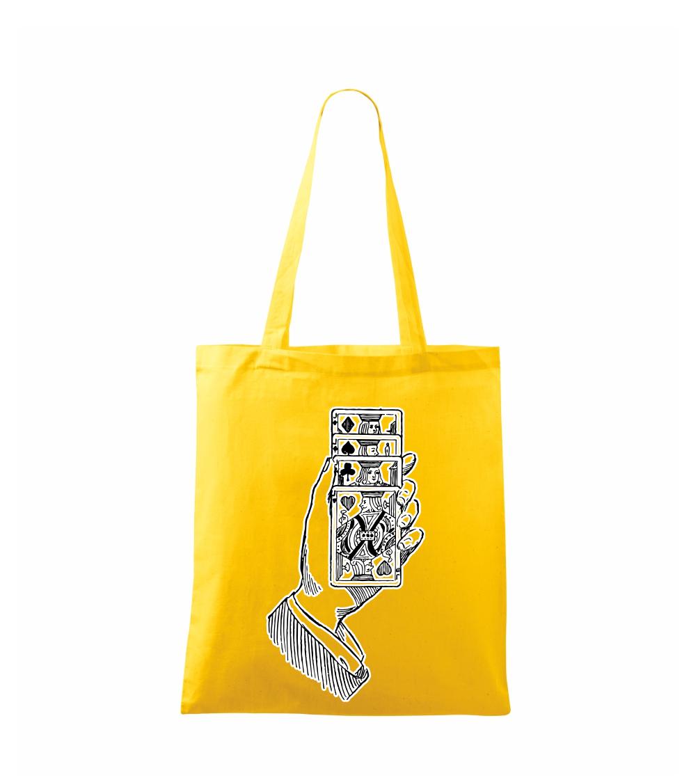 Poker ruka s kartami Poker ruka s kartami