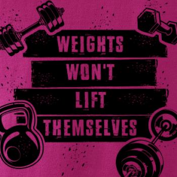 Weights wont lift themselfs