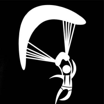Paragliding panáčik ikona