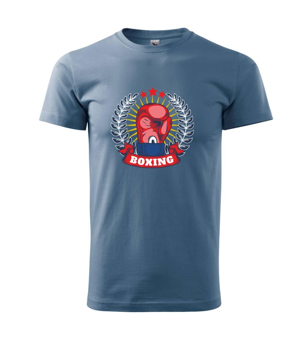 Tričká na box - Boxing chamipion - Klasické pánske tričko vyššej gramáže