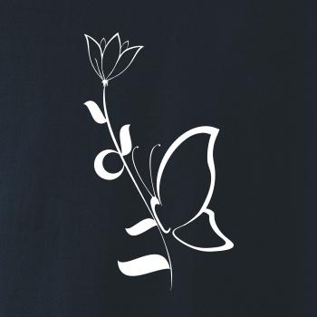 Motýľ na kytici Motýľ na kytici