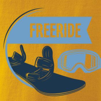 Freeride snowboard kruh Freeride snowboard kruh