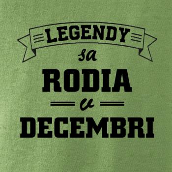 Legendy sa rodia v decembri