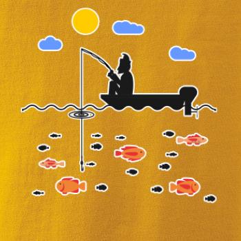 Rybár, ktorý má smolu na loďke