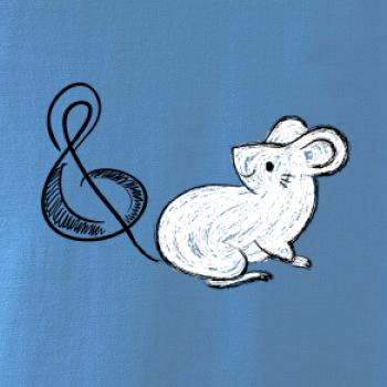 Myš husľový kľúč