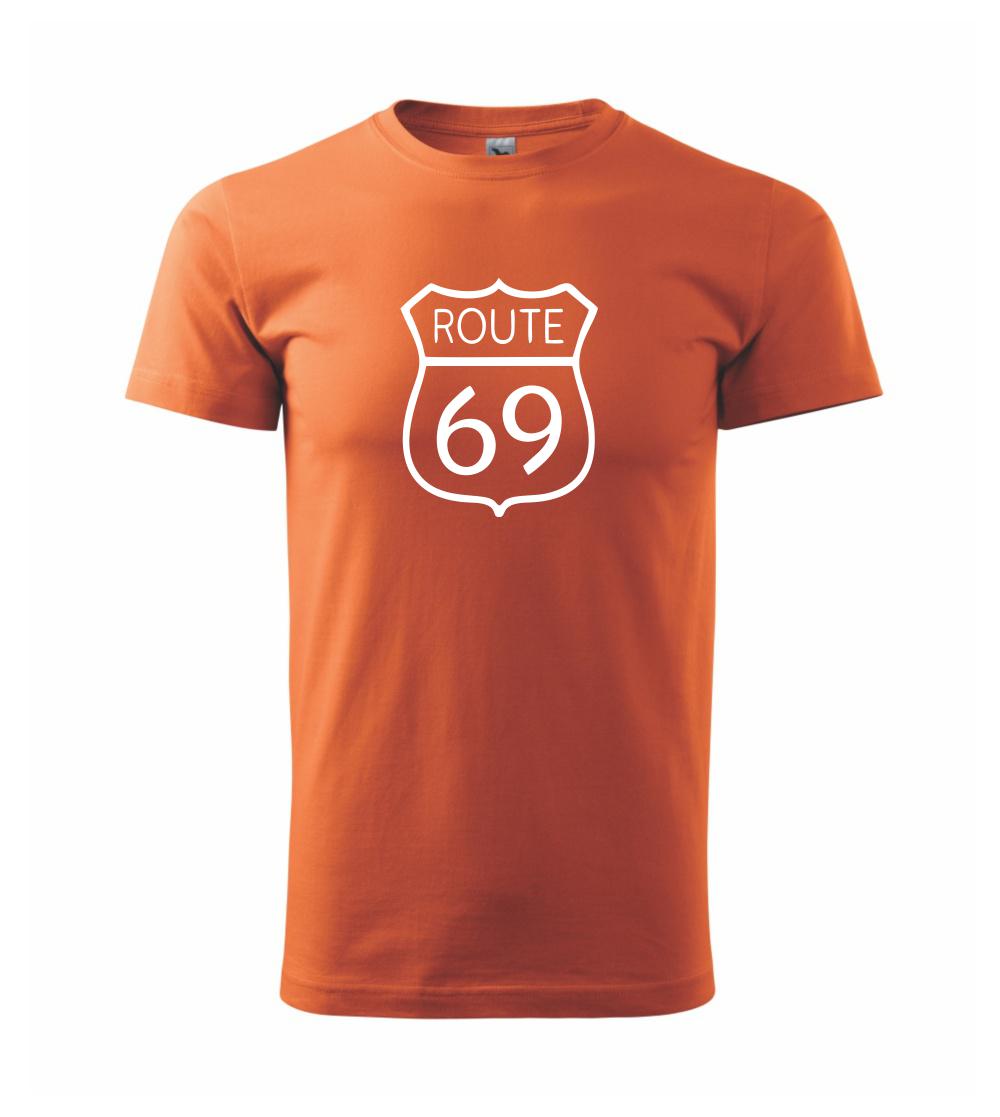 Sexy tričká - Route 69 - Klasické pánske tričko vyššej gramáže