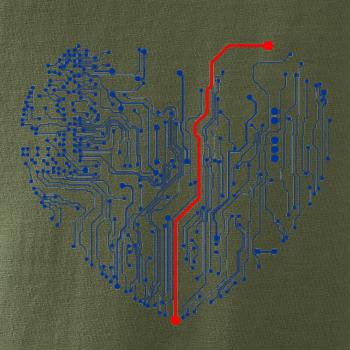 Tlačený spoj srdce