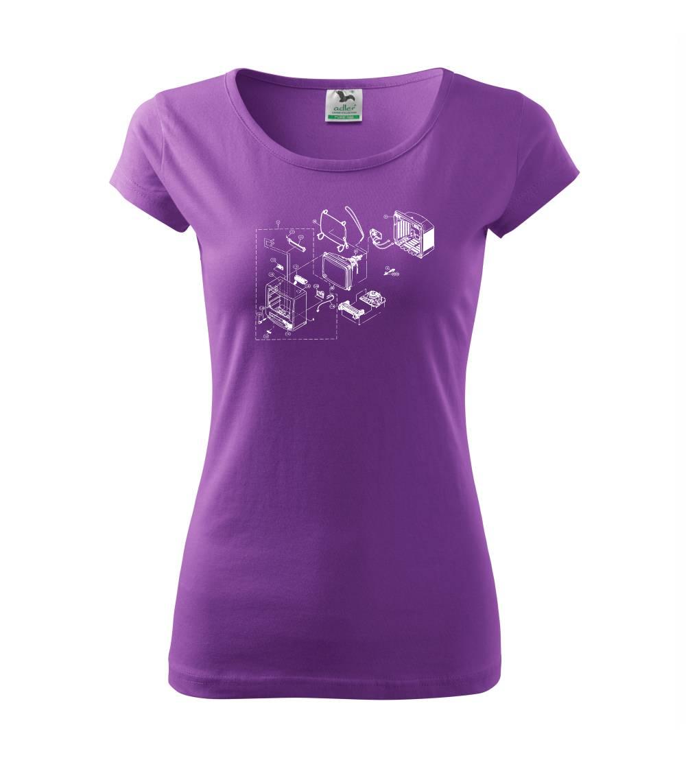 Nákres starý CRT televízor