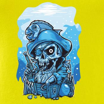 Lebka potápač poklad