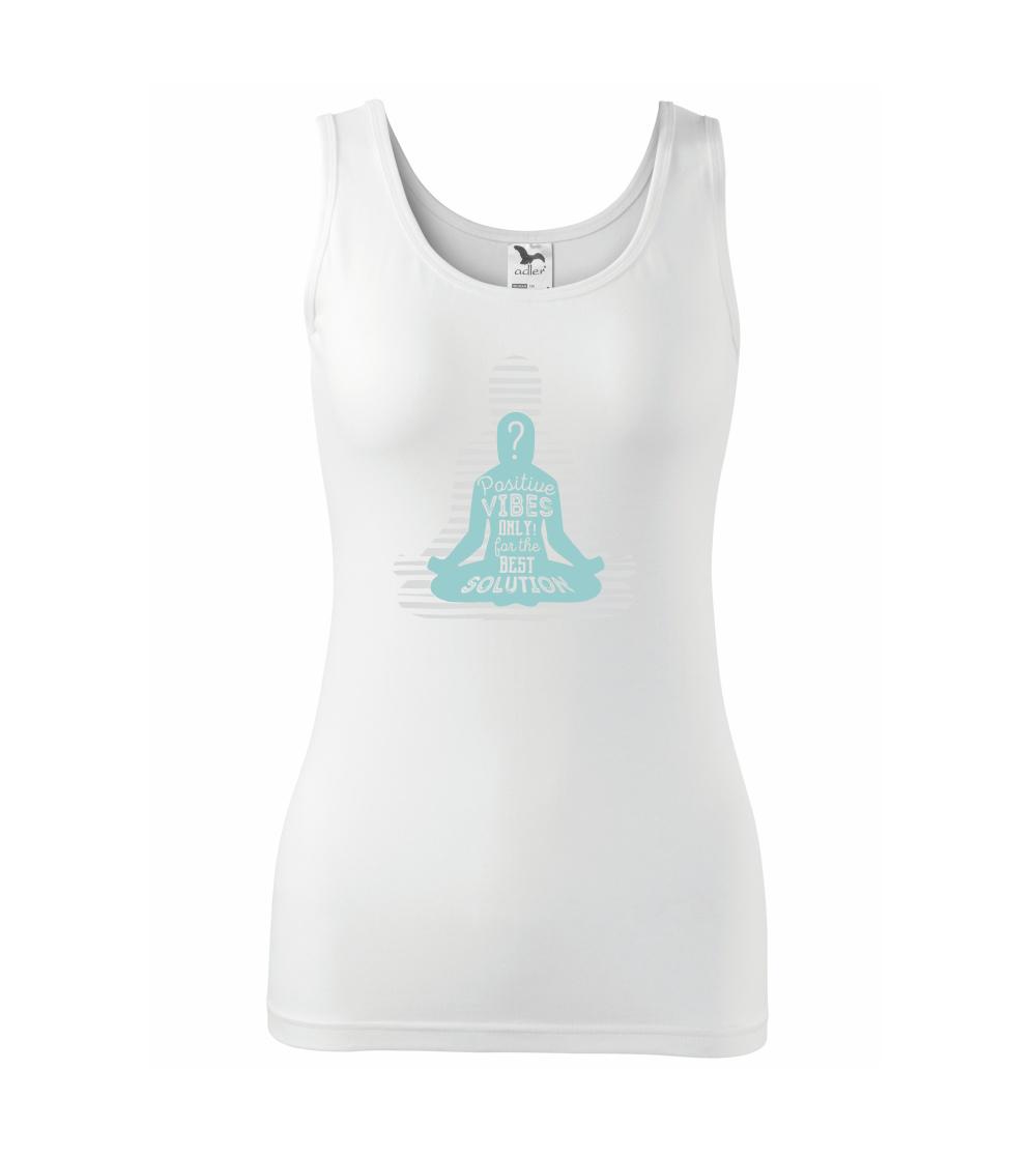 Joga - think positive sivá