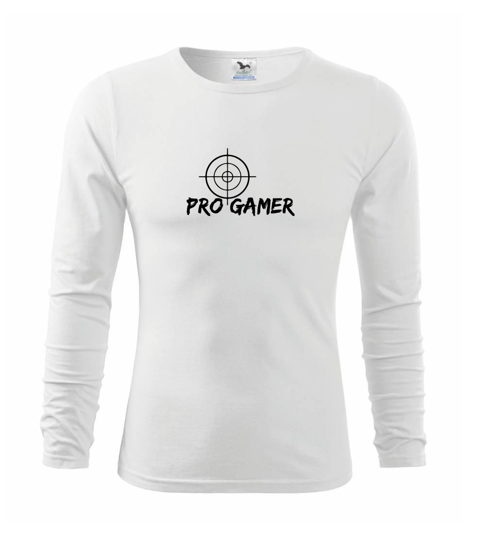 Tričká pre ajťákov - Pre Gamer - Zameriavač - Tričko s dlhým rukávom FIT-T long sleeve