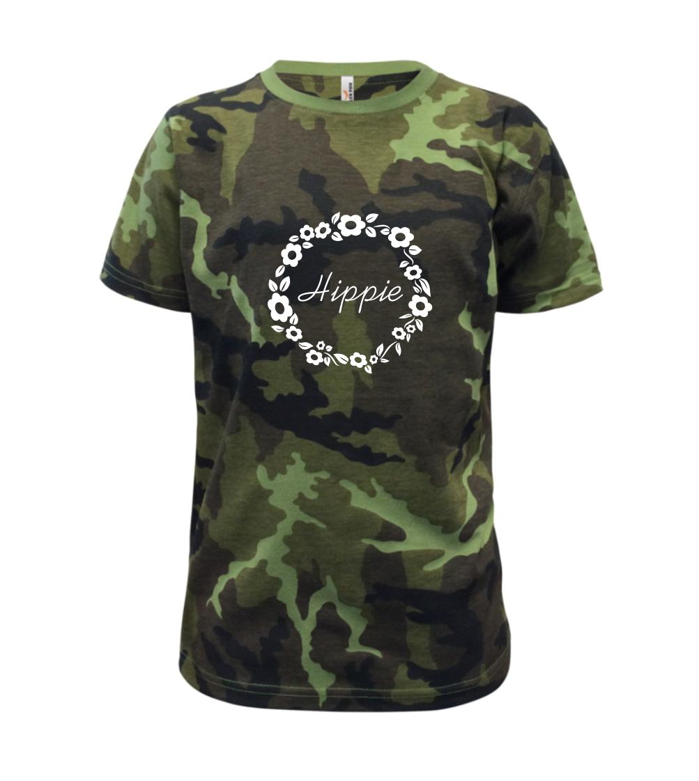 Tričká na párty - Hippie - Detské maskáčové tričko