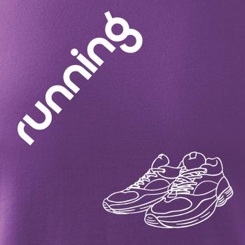 Running nápis šikmo Running nápis šikmo