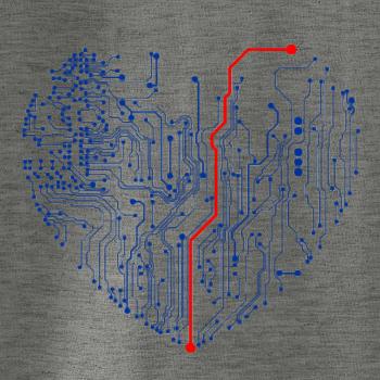 Tlačený spoj srdce