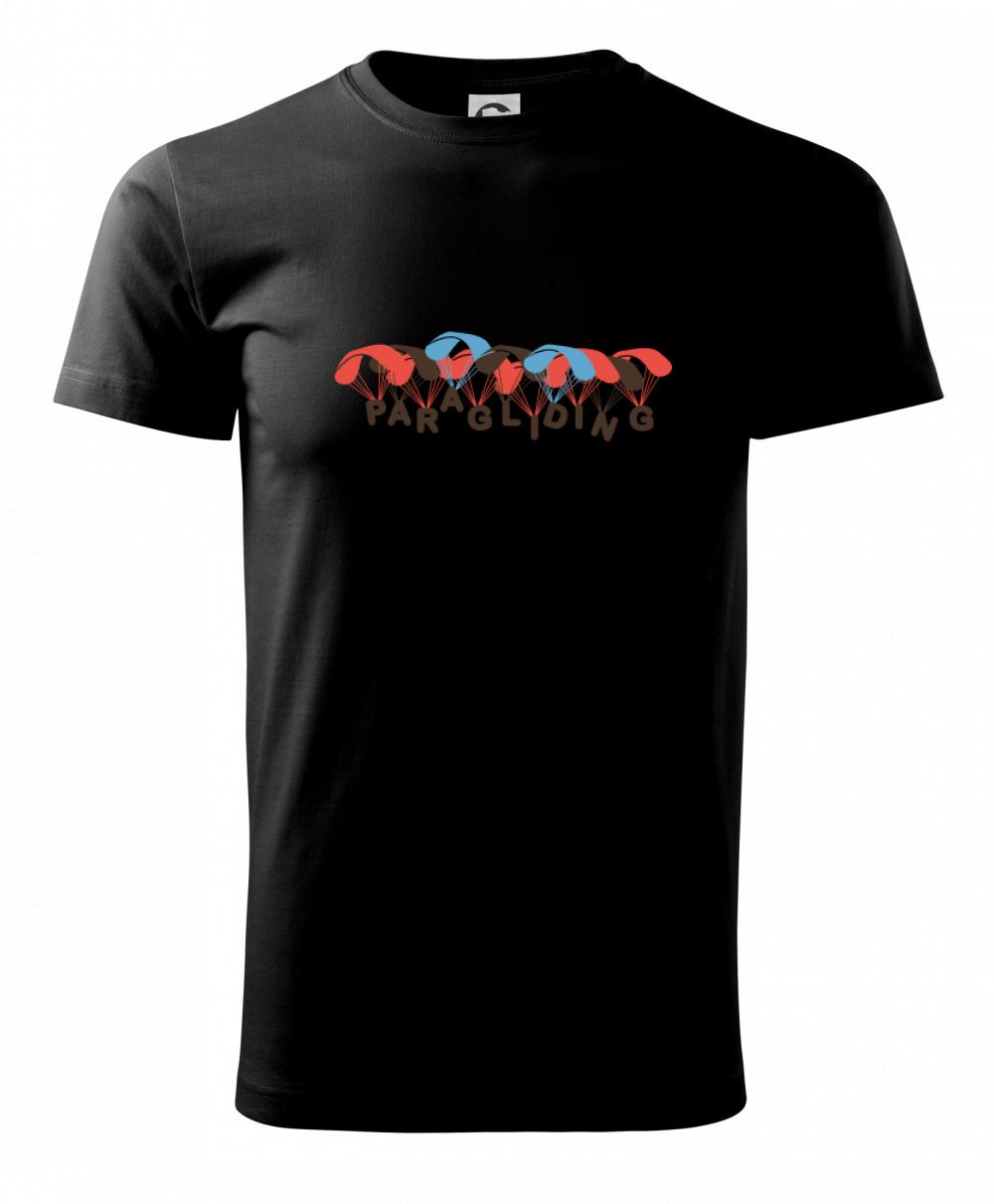 Paragliding nápis s padáky Paragliding nápis s padáky