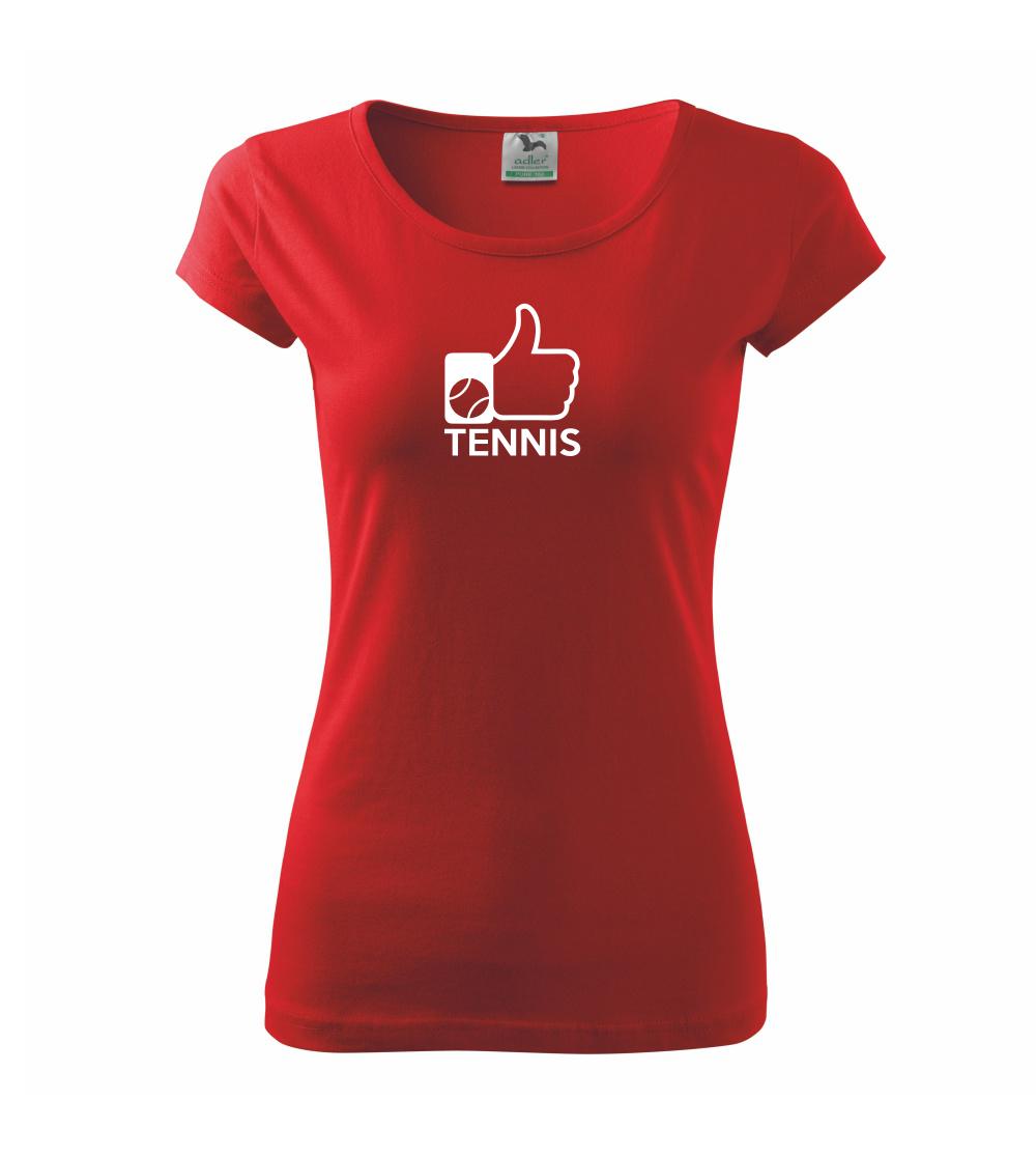 Tričká na tenis - Tenis palec - Dámske tričko Pure