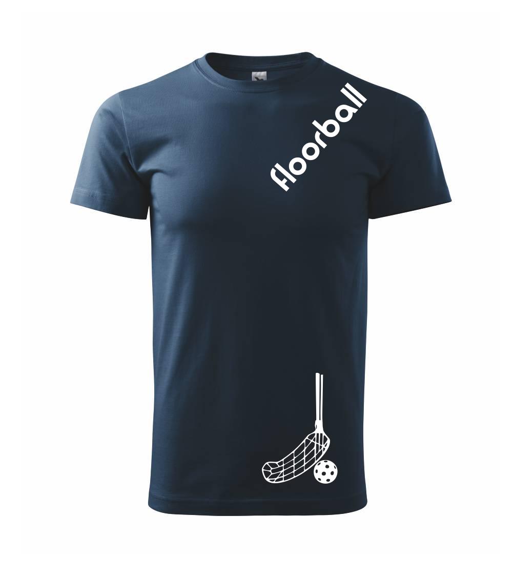 Floorball nápis šikmo Floorball nápis šikmo