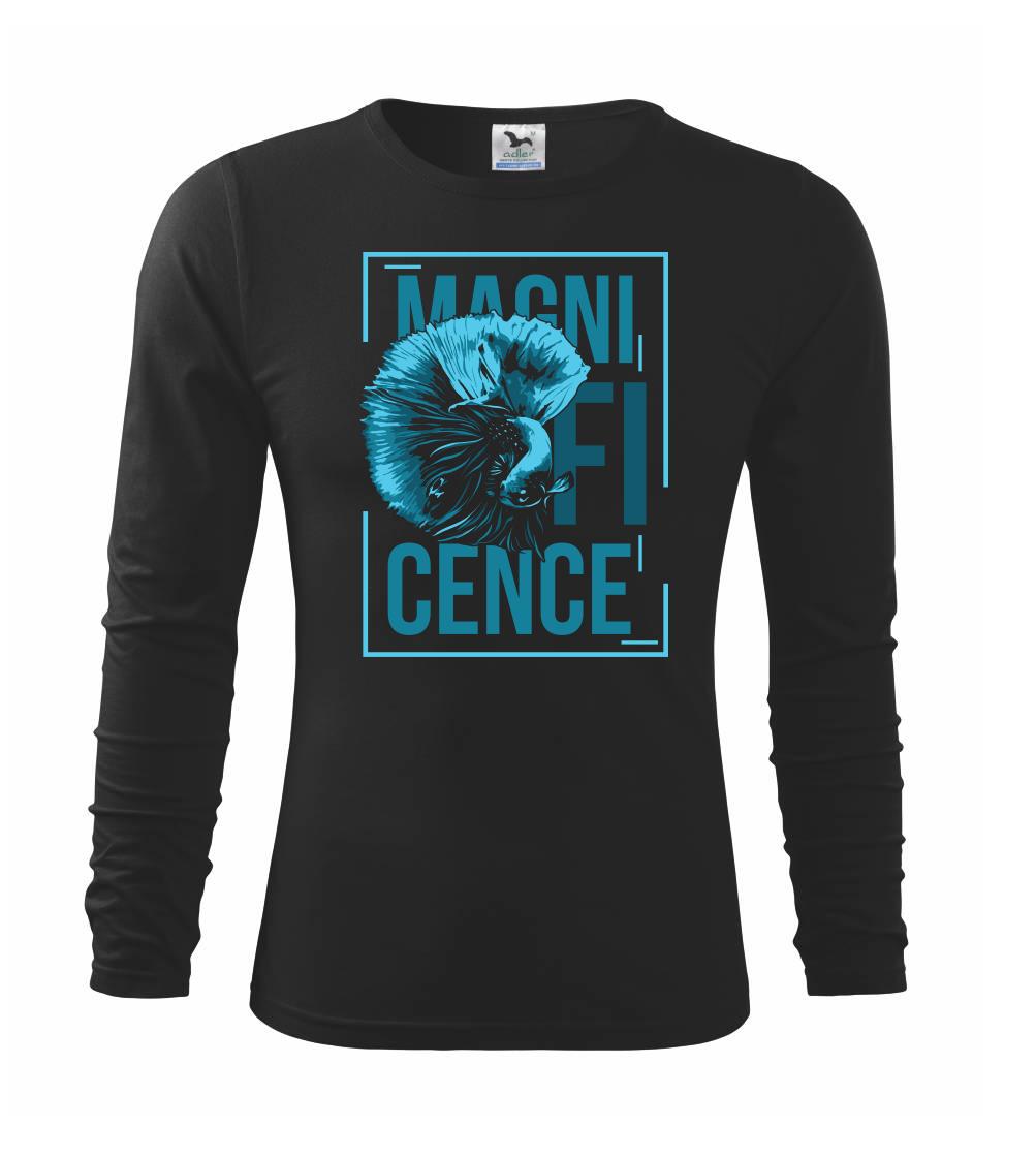 Tričká so zvieratami - Fish magnif - Tričko detské Long Sleeve