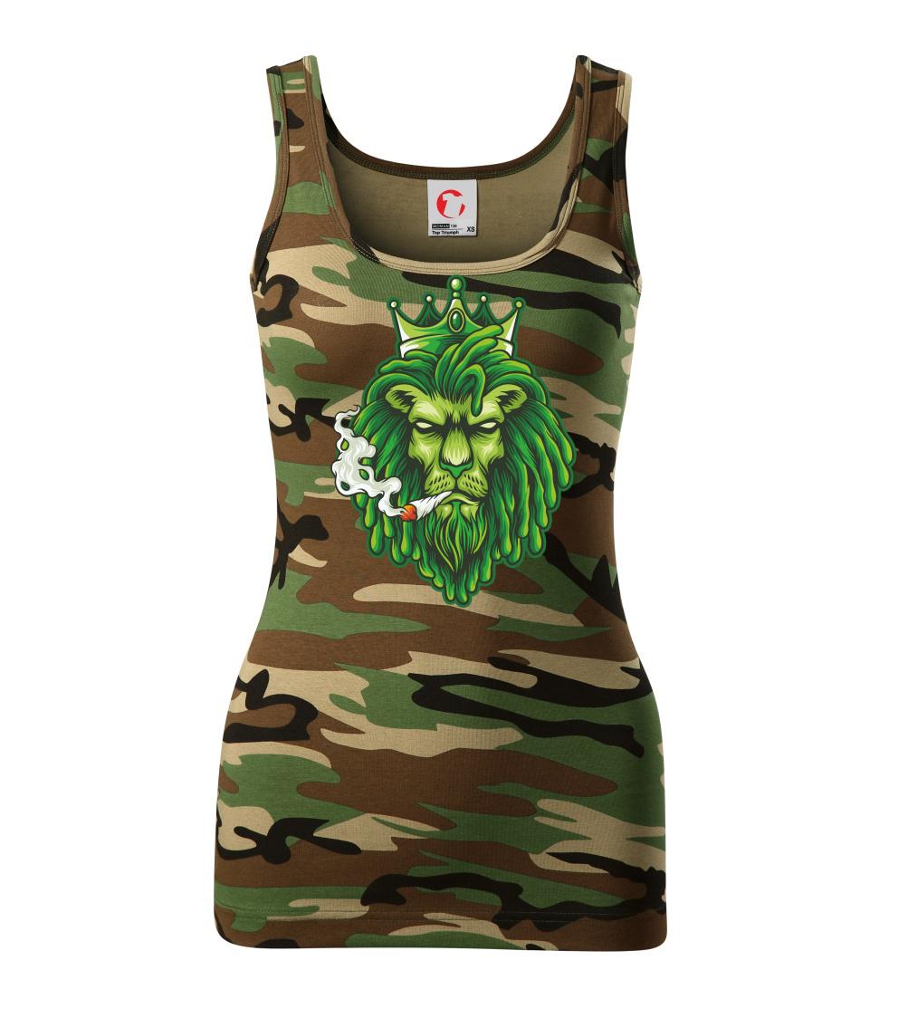 Zhulený lev zelený Zhulený lev zelený