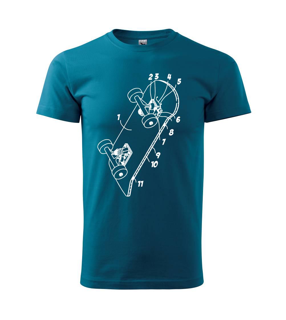 Skateboard nákres dosky Skateboard nákres dosky