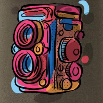 Foťák barevný - dvě čočky