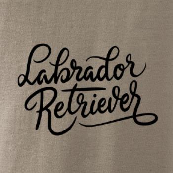 Labrador - nápis okrasný