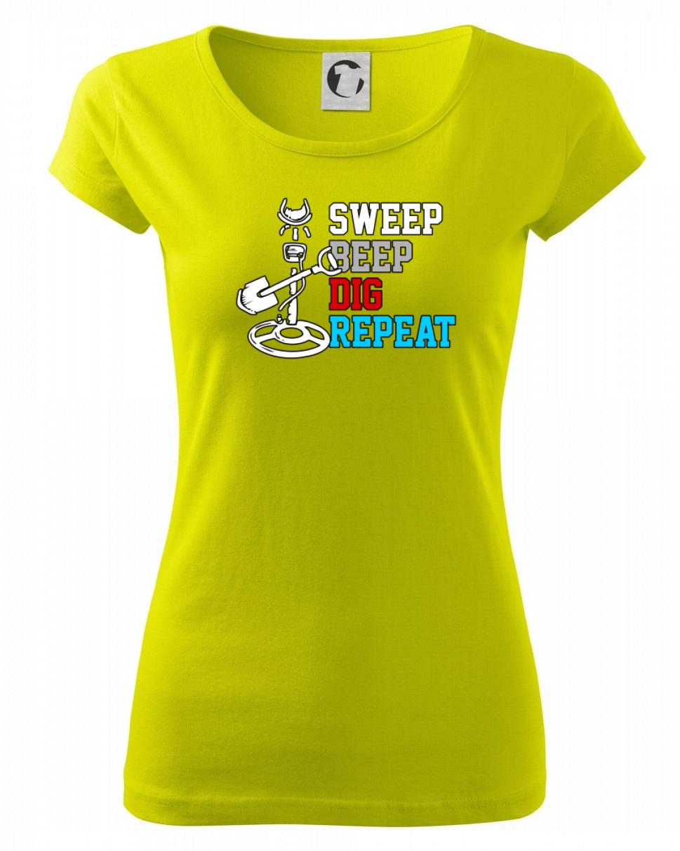 Sweep Beep Dig Repeat Sweep Beep Dig Repeat