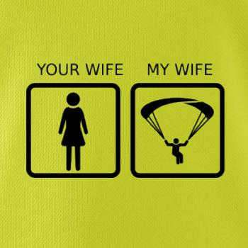 Paragliding - Your wife my wife