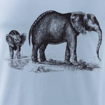 Slonica a sloníča kreslené