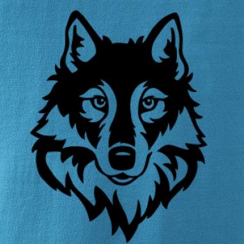 Hlava vlka čiernobiela (Hana-creative)