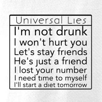 Universal Lies