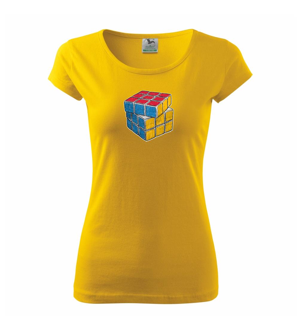 Rubikova kocka kreslená Rubikova kocka kreslená