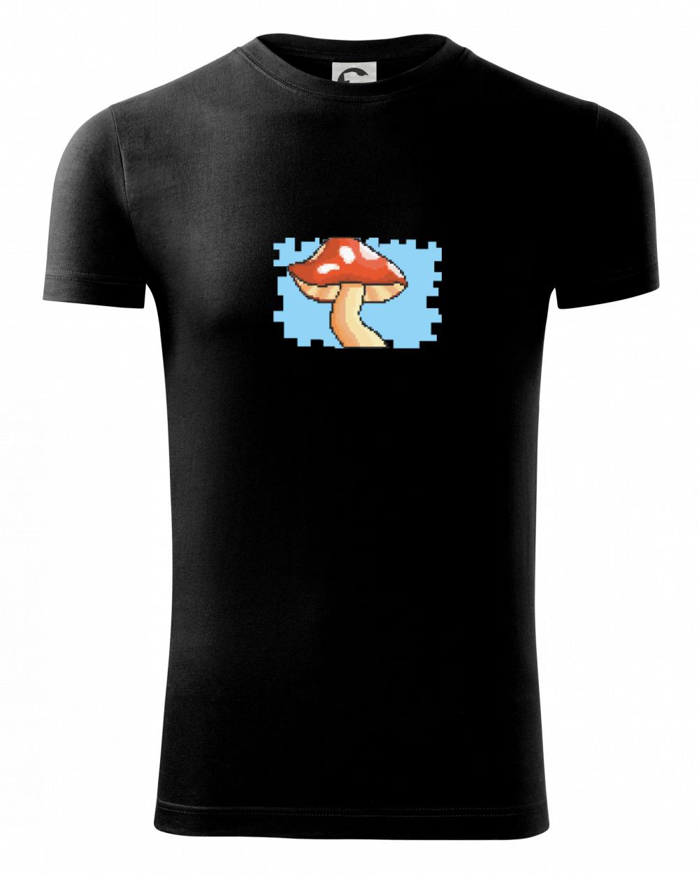 Tričká pre ajťákov - Gamer - stará hra - huba - Viper FIT - Pánske zúžené tričko