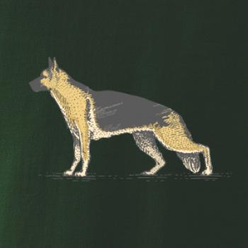 Vintage German shepherd