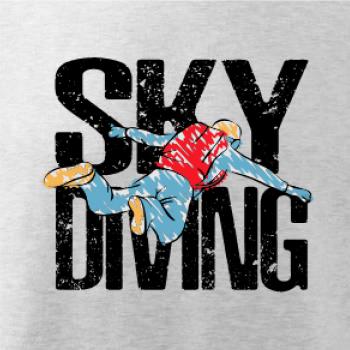 Skydiving nápis
