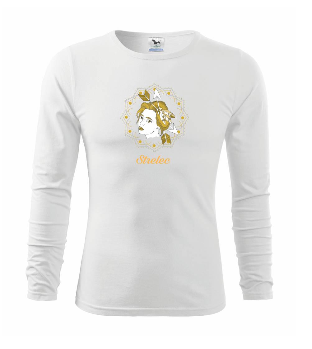 Tričká strelec - Znamenie ženy - Strelec SK (Pecka design) - Tričko detské Long Sleeve