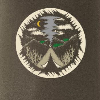 Indiánske teepee v kruhu