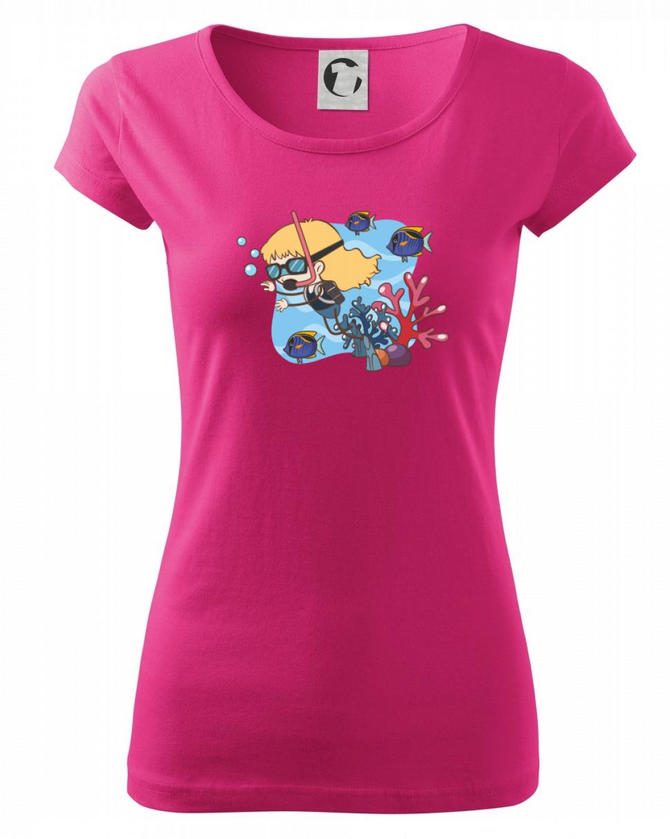 Potápač dievča Potápač dievča