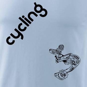 Cycling nápis šikmo